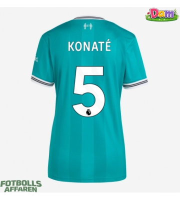 Liverpool Ibrahima Konate #5 Tredje Tröja Kvinnor 2025-26 Kortärmad